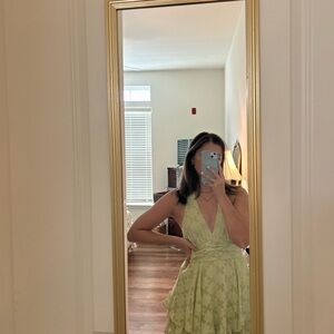 Light Green Sleeveless Dress